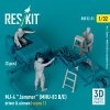 RESKIT RSF32-0051 MJ-4 Jammer (MHU-83 B/E) driver & airmen (scene 1) (3 pcs) (3D Printed) (1/32)